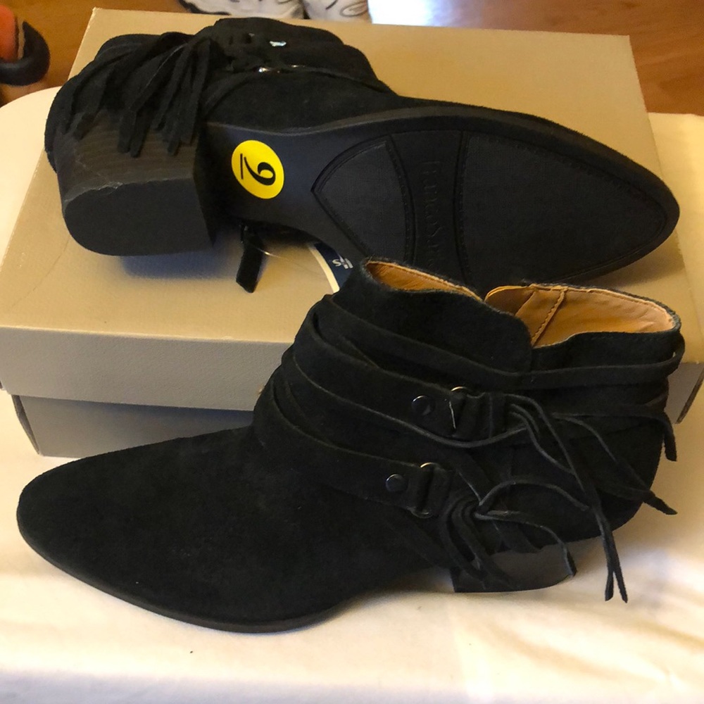 NWT Franco Sarto black size 9 Boot